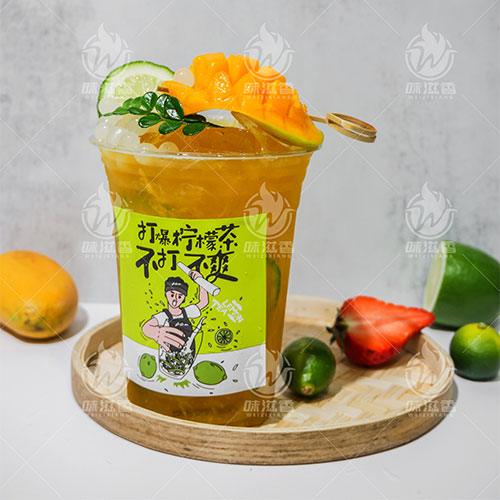 暴打芒果柠檬茶
